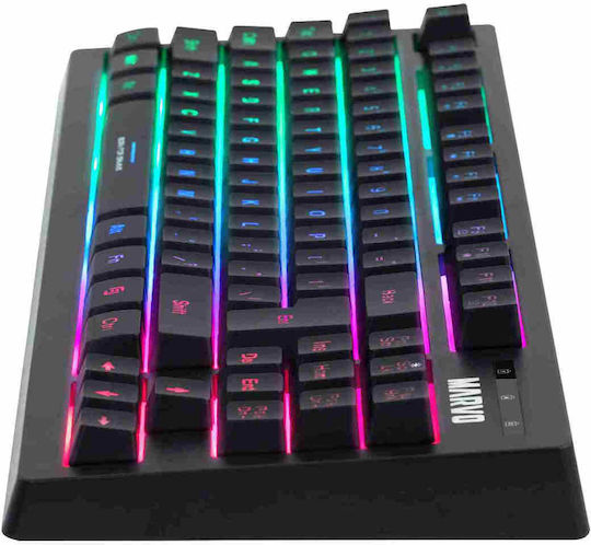 Marvo K607 Gaming Πληκτρολόγιο Tenkeyless με RGB φωτισμό (Αγγλικό US)