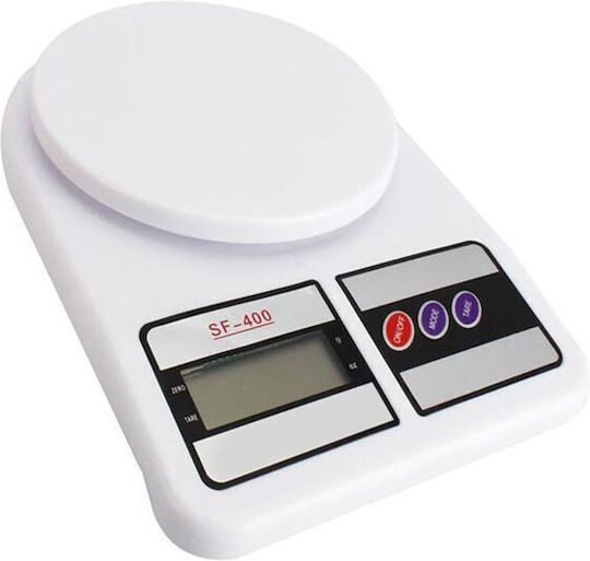 Ψηφιακή Ζυγαριά Κουζίνας έως 5kg Λευκή