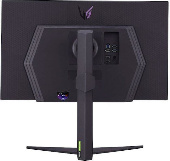 LG UltraGear 27GR93U-B IPS HDR Gaming Monitor 27" 4K 3840x2160 144Hz με Χρόνο Απόκρισης 1ms GTG