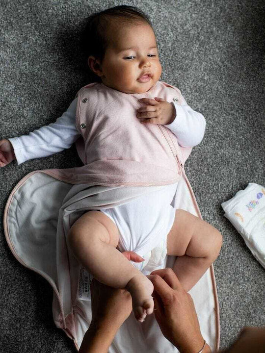 Grobag Ανοιξιάτικος Υπνόσακος Swaddle 1 tog Ροζ