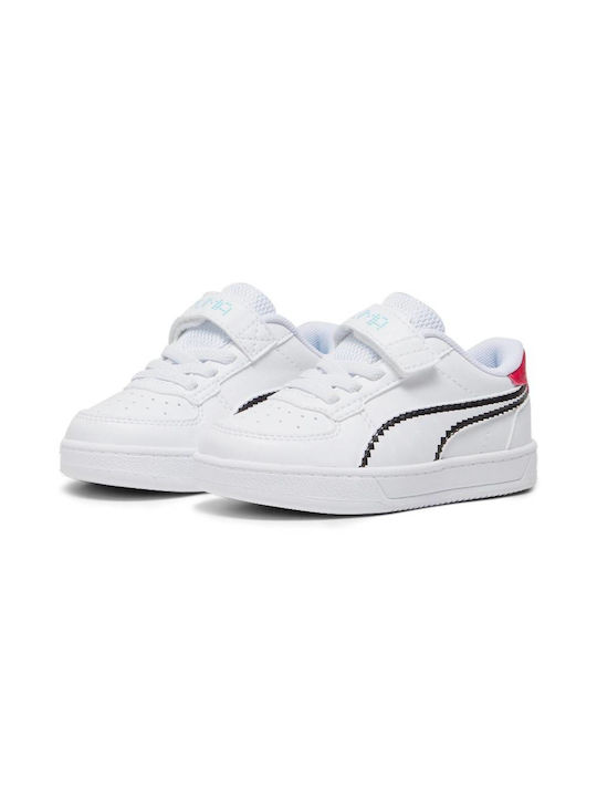 Puma Kids Sneakers Caven 2.0 White / Black / Red