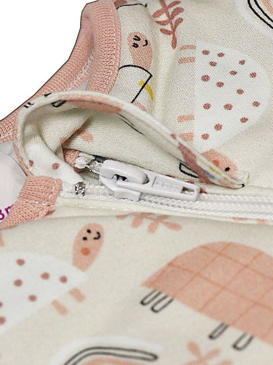 Tender Winter Sleeping Bag with Feet Eco Turtle 2.5 Tog Ecru with Detachable Sleeves