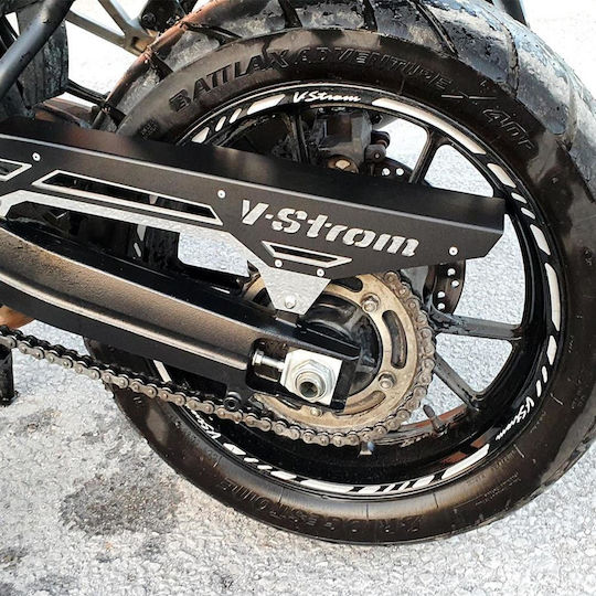 Cosmo Motorrad-Kettenschutz Schwarz