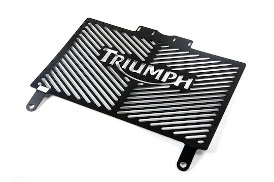 Moto Discovery Προστατευτικό Ψυγείου Μοτοσυκλέτας Triumph Tiger Μαύρο