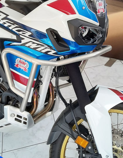 Moto Discovery Протектори за предно окачване на мотоциклет Honda Африканска двойка CRF1000L Черен