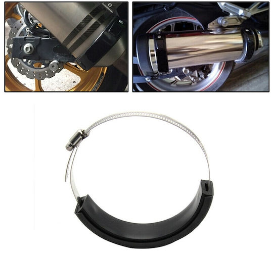 Moto Discovery Προστατευτικό Εξάτμισης Μοτοσυκλέτας Μαύρο