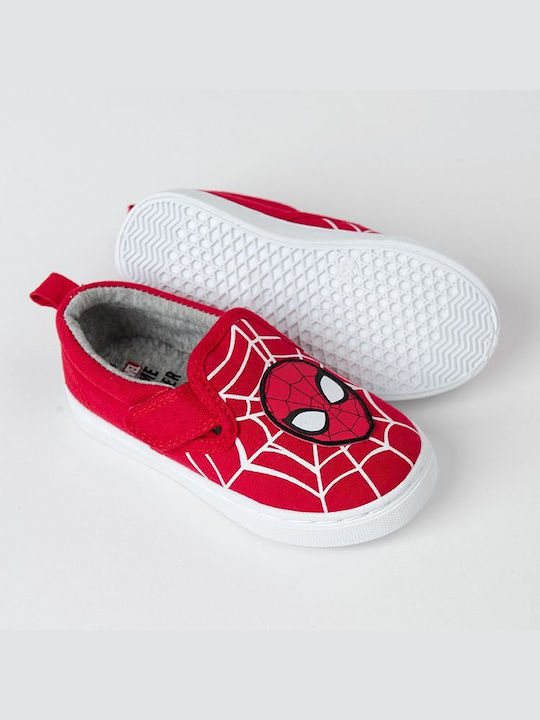 Παιδικά Sneakers με Σκρατς Κόκκινα