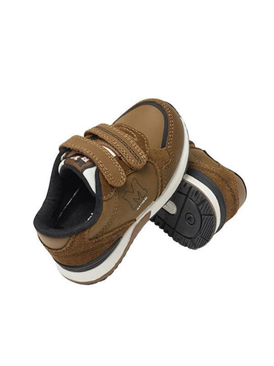 Mayoral Kids Sneakers with Scratch Brown