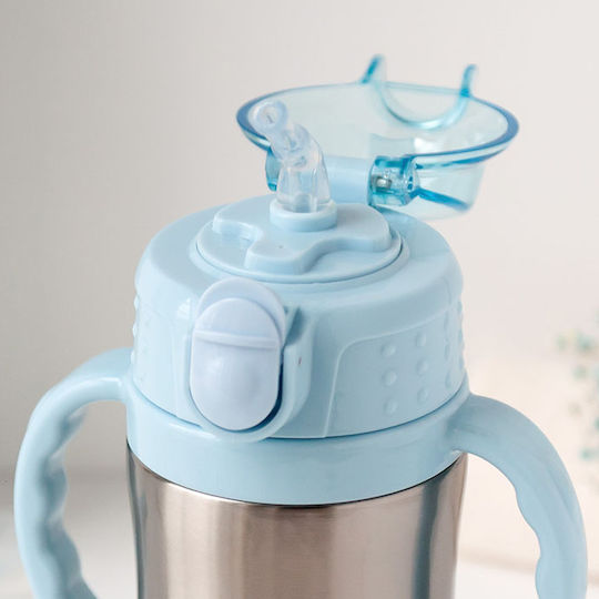 Kiokids Little Dinosaur Baby Thermos for Liquids Stainless Steel 280ml