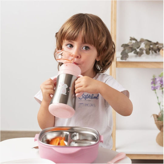 Kiokids Lovely Bunny Βρεφικό Θερμός Υγρών Ανοξείδωτο 280ml