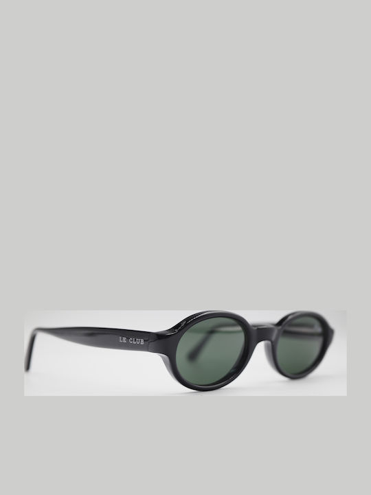 Le Club Ochelari de soare Μαύρα cu Cadru & Verde Lentilă Le Club Ochelari de soare Μαύρα cu Cadru & Verde Lentilă