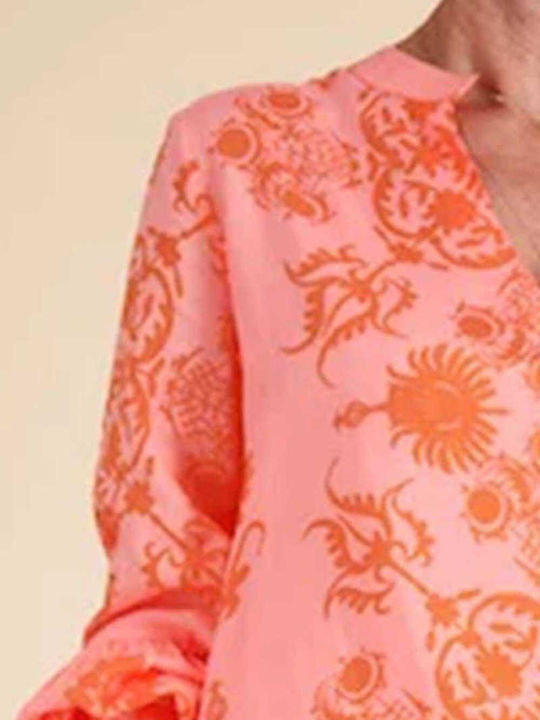 Ruby Yaya Zari Women's Long Sleeve Shirt Pink
