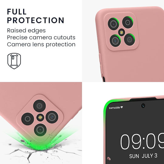 KWmobile Back Cover Silicone 1.3mm Winter Rose (Honor X8)