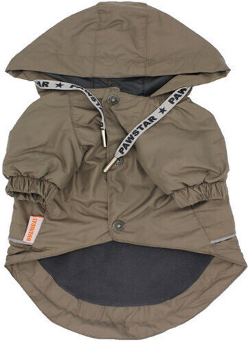 Glee Odin Brown Waterproof Dog Coat XXLarge with 43cm Back Length