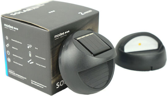 Modee Lighting Set of 2 Wall Solar Lights 6lm with Warm White Light 2700K IP44