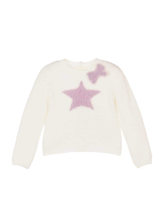 iDO Kids Sweater Long Sleeve Ecru