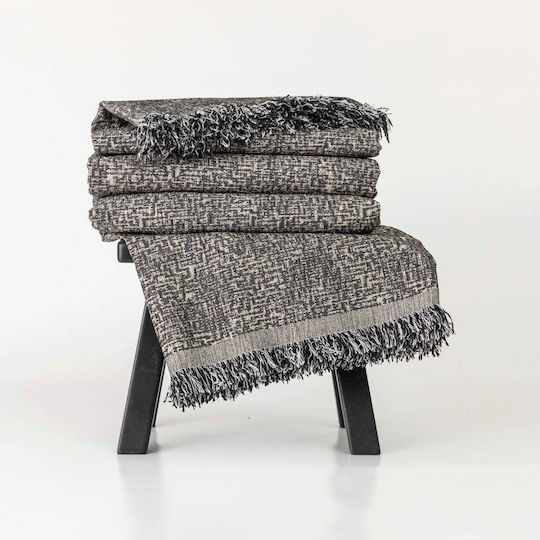Borea Borea Four-Seater Sofa Throw Chenille 180x350cm Green