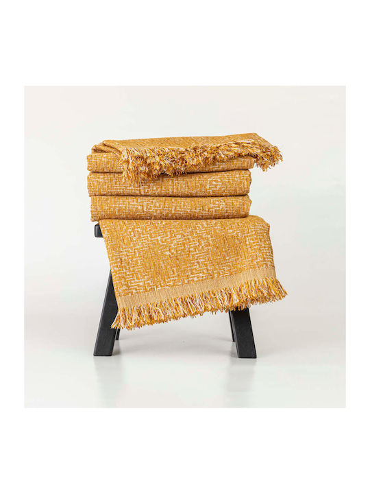 Borea Borea Four-Seater Sofa Throw Chenille 180x350cm Green