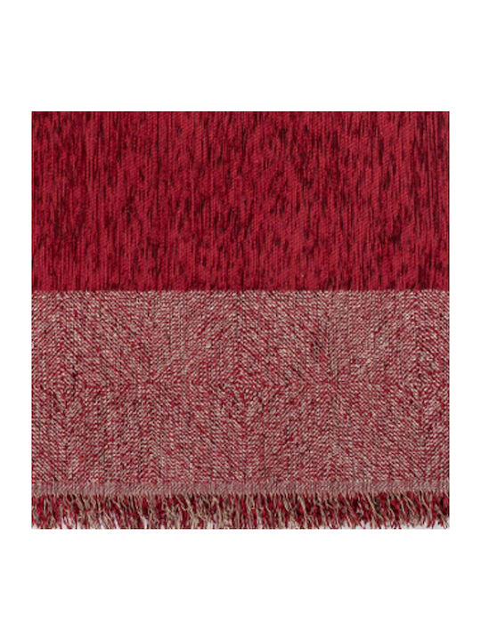 Borea Square Ριχτάρι Τετραθέσιου Καναπέ Chenille 180x350εκ. Γκρι