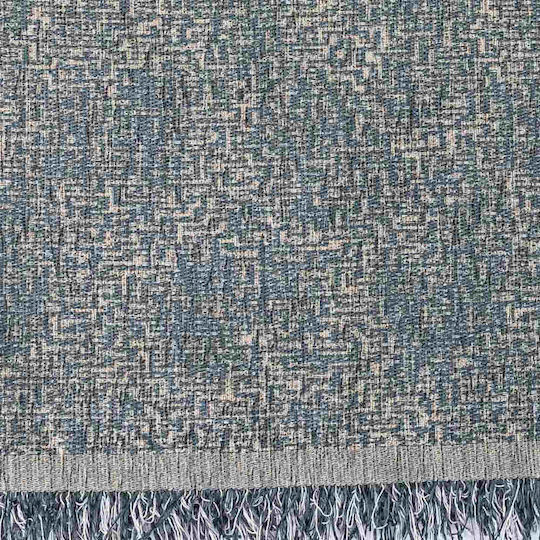 Borea Tile Three-Seater Sofa Throw Chenille 180x300cm Purple