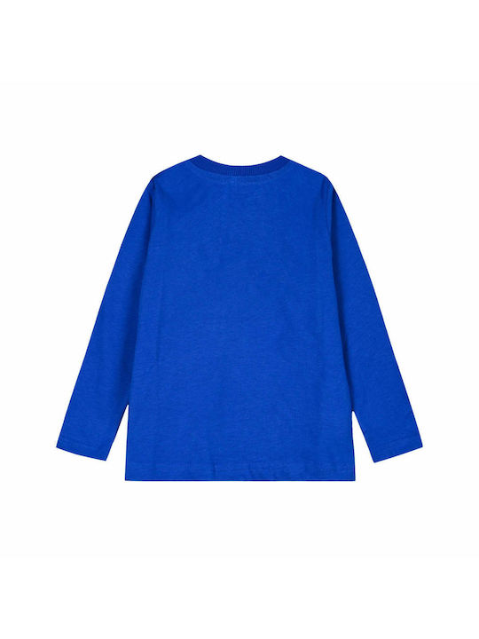 Energiers Children's Blouse Long Sleeve Blue