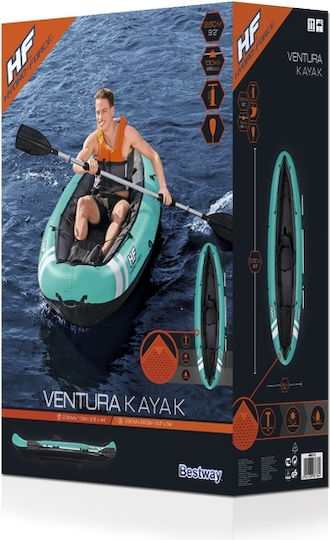 Bestway Hydro-Force Ventura Sit in Sea Kayak 1 Person Blue 65118