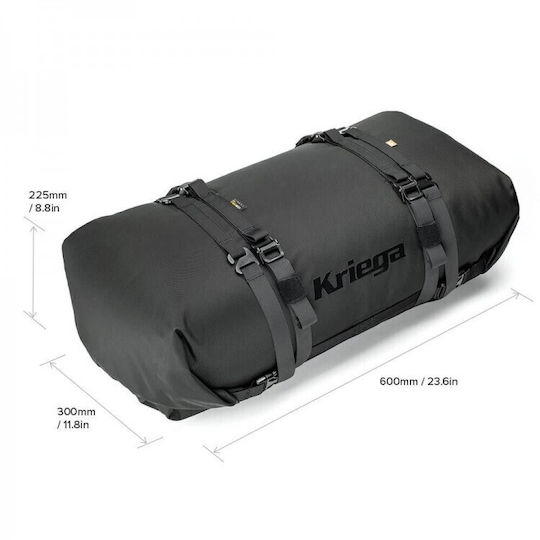 Kriega Motorcycle Tail Bag 40lt Orange