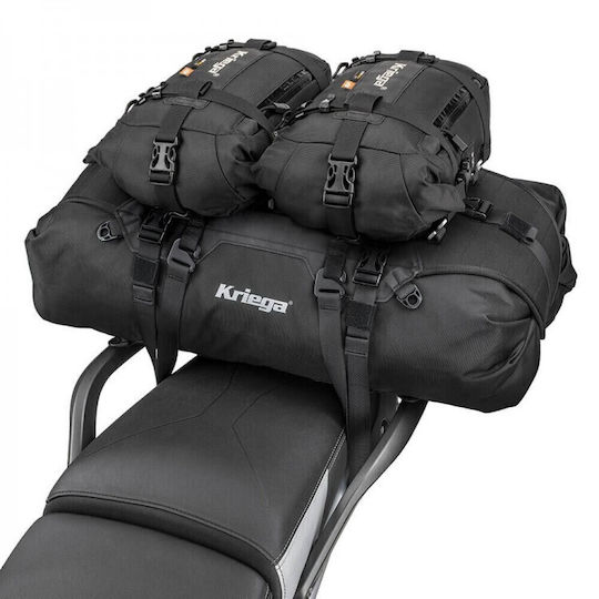 Kriega Drypack Σάκος Ουράς Μοτοσυκλέτας 40lt σε Μαύρο Χρώμα