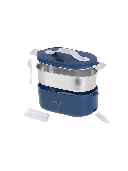 Adler Ηλεκτρικό Δοχείο Φαγητού Inox Μπλε 800ml