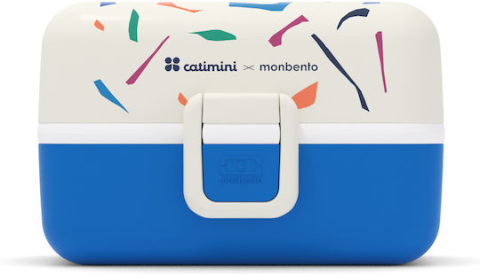 Monbento Mittagsboxen Blau Terrazzo 800ml