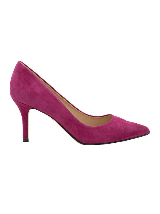 Mourtzi Suede Ascunse Pantofi cu toc Fuchsia