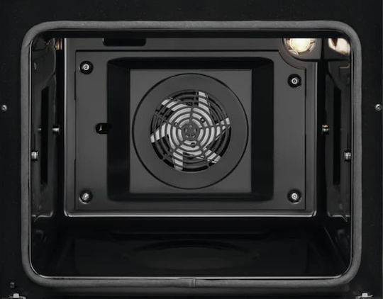 AEG Κουζίνα 73lt με Κεραμικές Εστίες Π59.6εκ. Inox