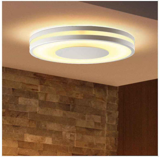 Philips Hue Being Smart Таванно осветление 34.8бр Бяла с Вграден LED и Дистанционно Управление