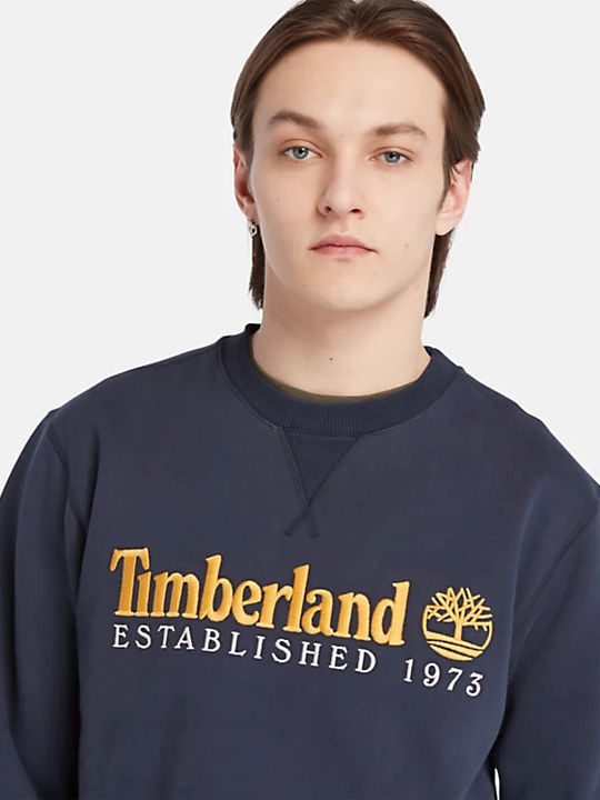 Timberland Est 1973 Ανδρικό Φούτερ Μπλε