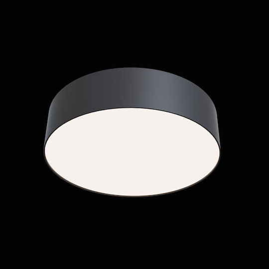 Maytoni Zon Deckenleuchte 22cm Schwarz mit Integrierter LED