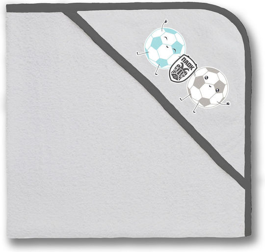 Vesta Home Baby-Badetuch mit Kapuzen 80x80cm