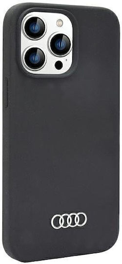 Audi Back Cover Σιλικόνης / Πλαστικό Μαύρο (iPhone 14 Pro Max)