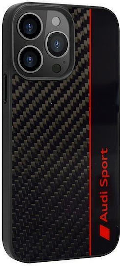 Audi Back Cover Πλαστικό Μαύρο (iPhone 13 Pro Max)