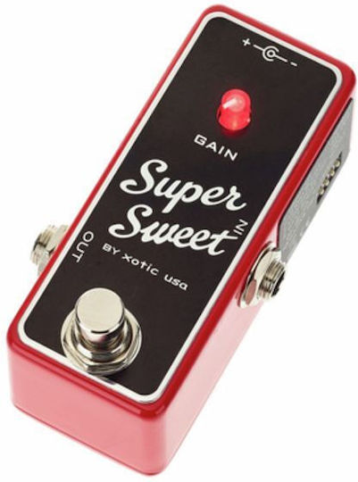 Xotic Super Sweet Πετάλι Effect Booster Ηλεκτρικής Κιθάρας και Ηλεκτρικού Μπάσου