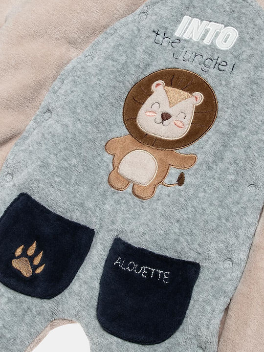 Alouette Baby Bodysuit Set Velvet Beige