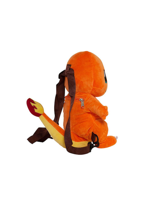 Graffiti pokemon Παιδική Τσάντα Πλάτης Πορτοκαλί