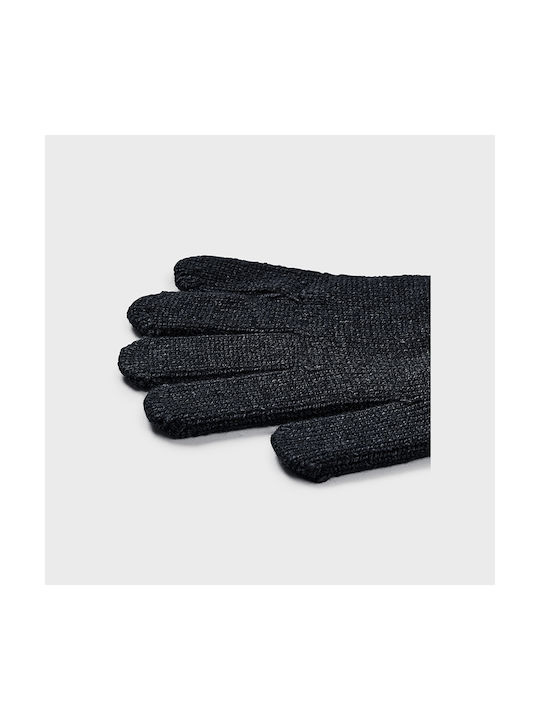 Mayoral Knitted Kids Gloves Gray