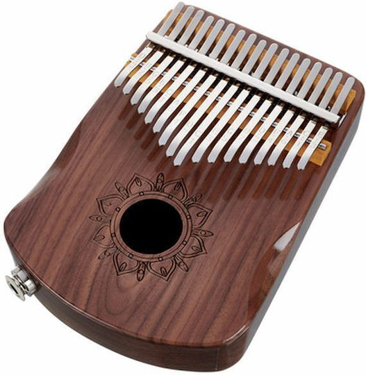 Thomann Kalimba 17 Νοτών με Ηχείο Ηλεκτροακουστική