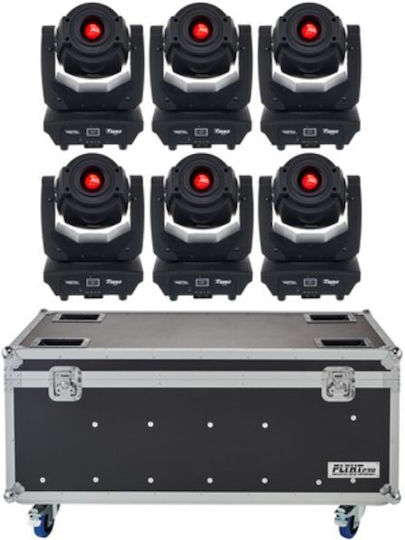 Varytec Φωτορυθμικό Spot LED με Ρομποτική Κεφαλή Hero 90 Bundle RGBW