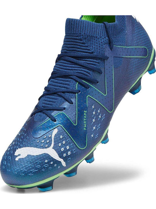 PUMA Future Pro Football Shoes with Cleats Blue