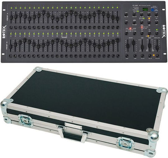 Botex DC-2448 Bundle DMX Controller Lighting Console with 48 Control Channels
