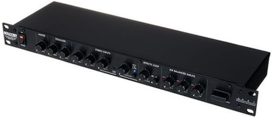 ART Pro Audio MX622BT Самоусилващ Аналогов Комбайнер 6 Канала с Фантомно Захранване и 3 XLR Входа и Bluetooth