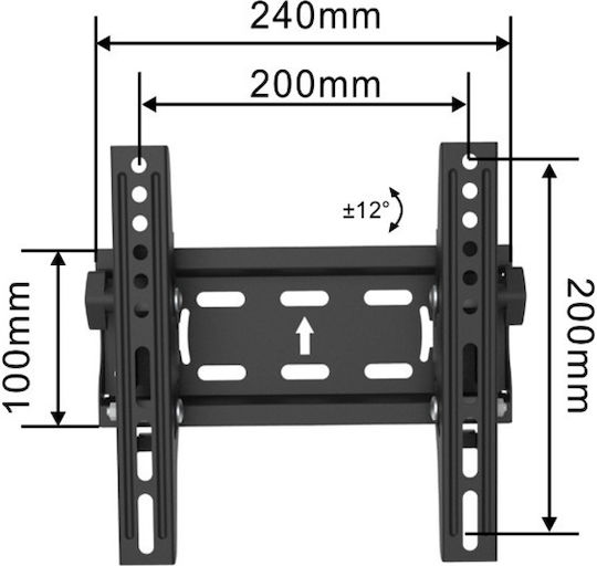 KAL Electronics TVY-1132T TVY-1132T Wandhalterung für Fernseher bis 42" und 40kg