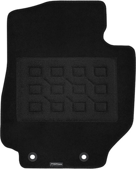 Set of Front and Rear Mats 4pcs for Suzuki Jimny 2018 Black