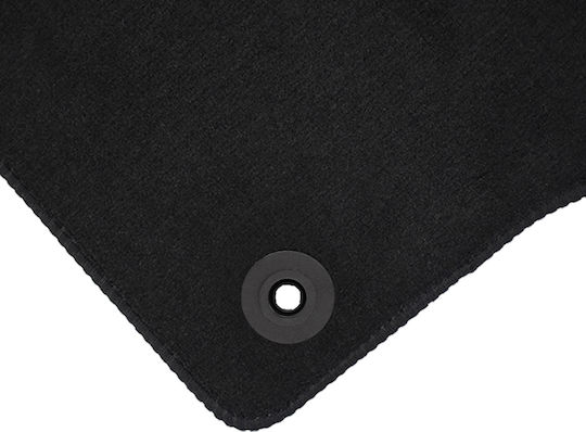 Set of Front and Rear Mats 4pcs for Citroen C3 Picasso 2009-2017 Black